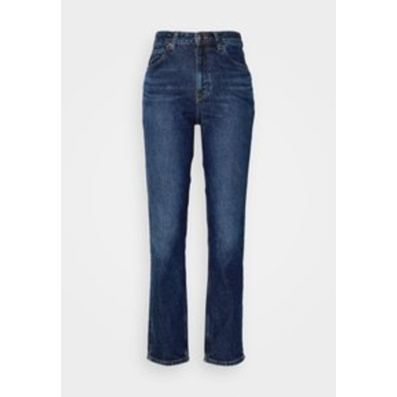 Lee CAROL – Stoffhose – dark humor/dark-blue denim