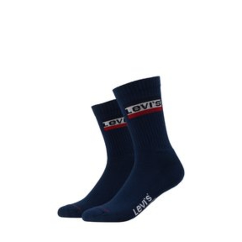 Levi’s REGULAR CUT LOGO 2 PACK – Socken – dress blues/dunkelblau