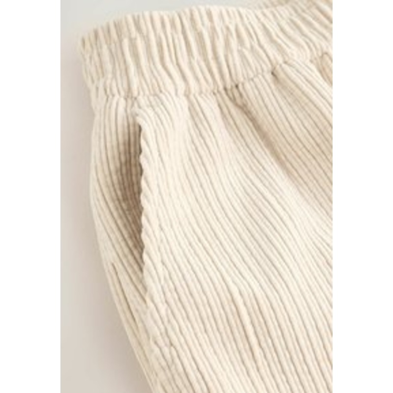 Next REGULAR FIT – WIDE SOFT  – Stoffhose – ecru/beige