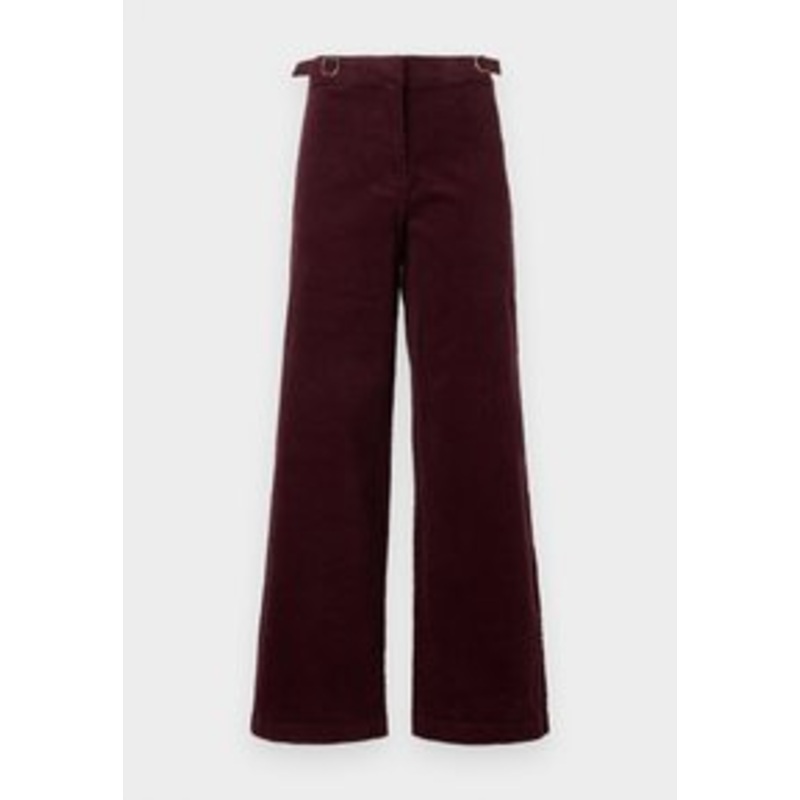 ONLY ONLGLOBA WIDE PANT  – Stoffhose – winetasting/bordeaux