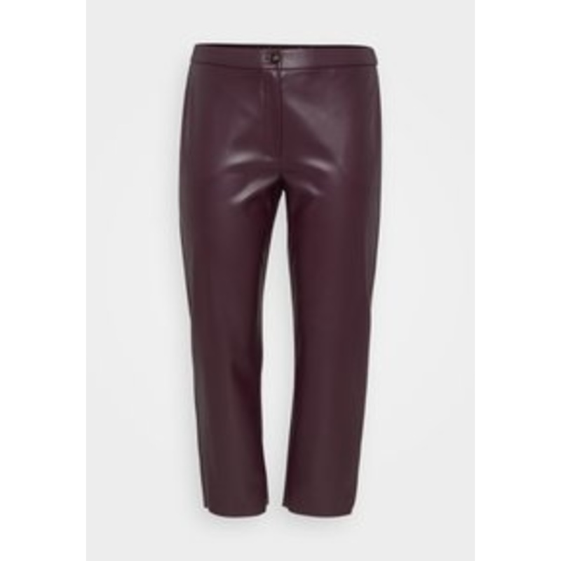 Persona by Marina Rinaldi OCCHIO – Stoffhose – rosso marrone/dunkelrot