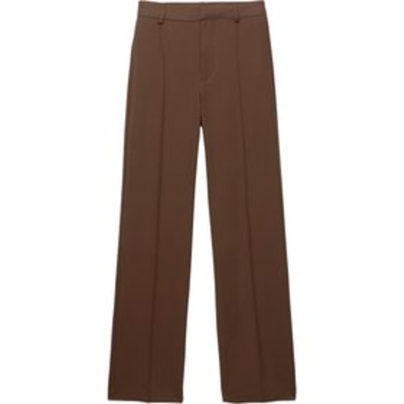 PULL&BEAR STRAGHT – Stoffhose – brown/braun