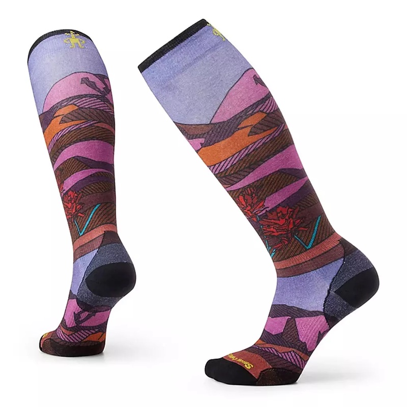 Smartwool Women’s Ski Floral Field Print Over The Calf Socks