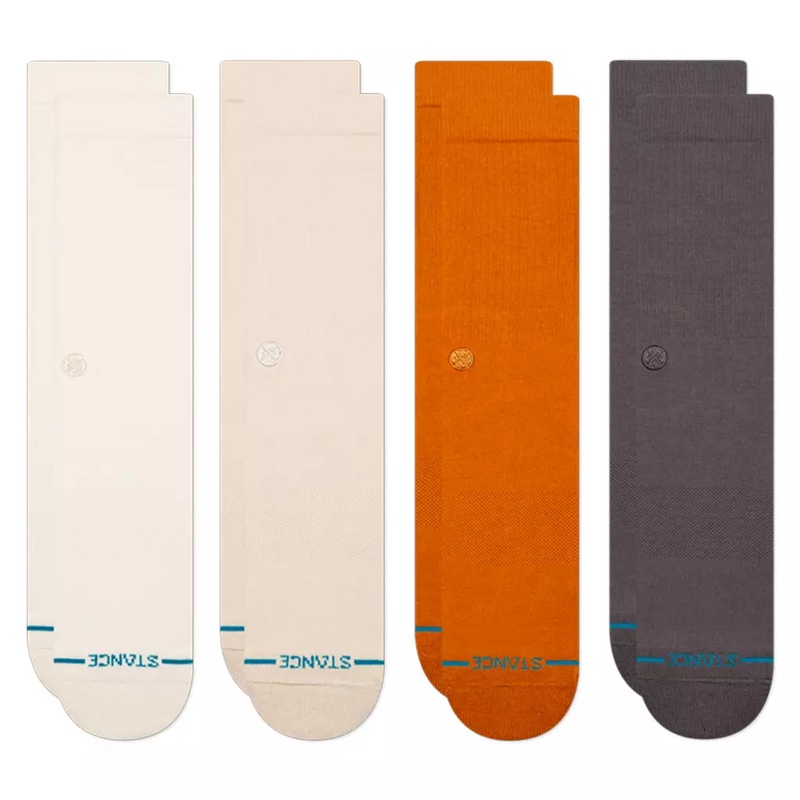 Stance Icon Crew Socks 4 Pack