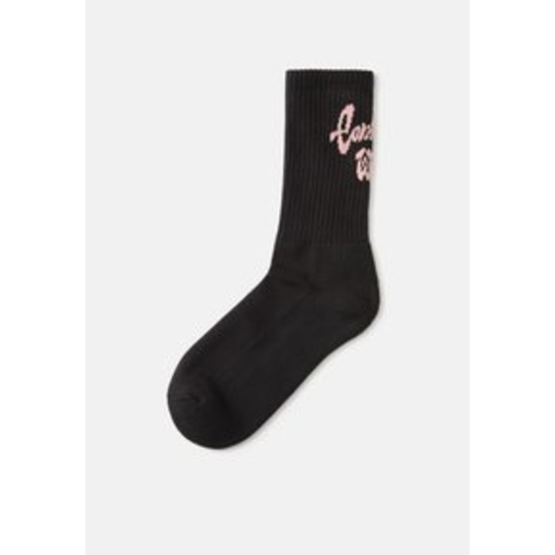 Carhartt WIP CHEDDA SOCKS UNISEX – Socken – black/glassy pink/schwarz