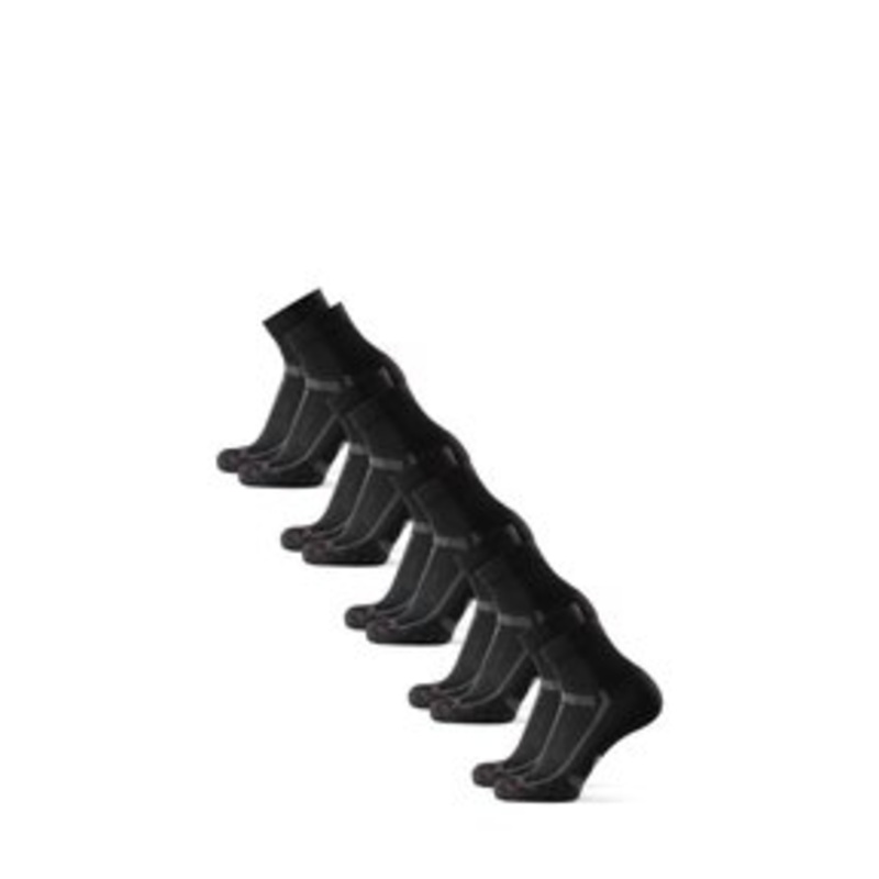 Danish Endurance LONG DISTANCE  5 PACK – Sportsocken – black grey/schwarz-metallic