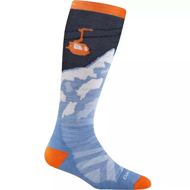 Darn Tough Kids Little Yeti Over-the-Calf Midweight Ski & Snowboard Socks