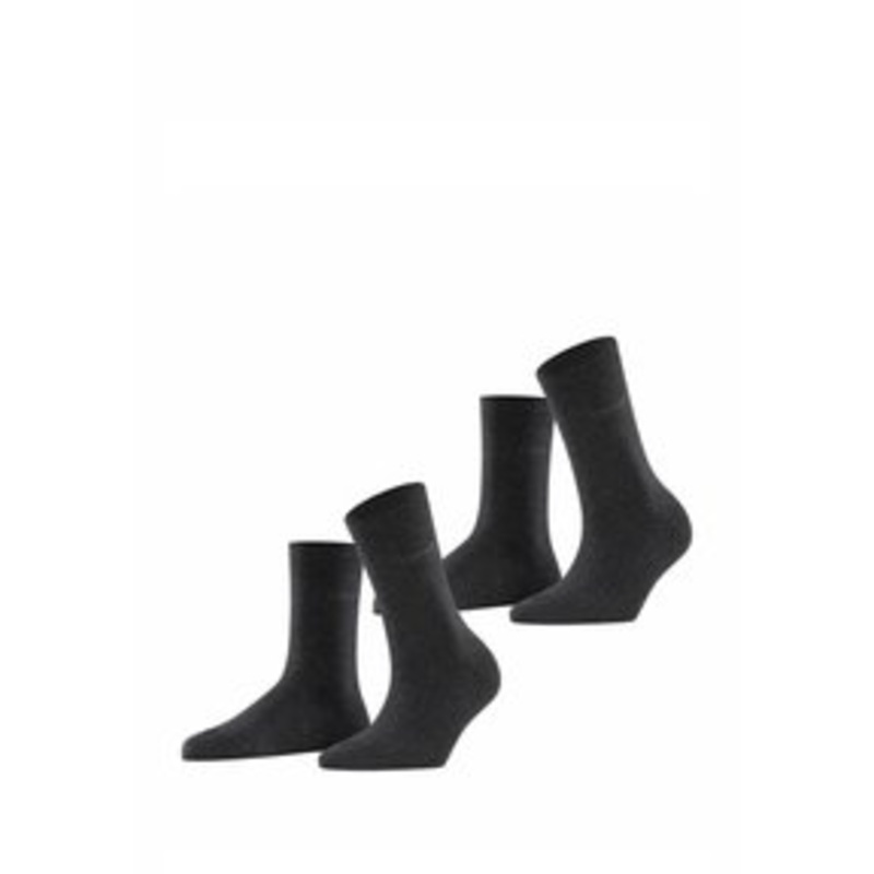 Esprit UNI 2-PACK – Socken – anthra mel/anthrazit-meliert