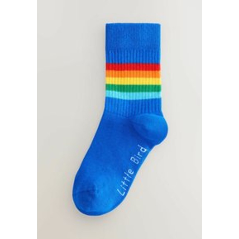 Little Bird STRIPED TUBE 6 PACK   – Socken – bright rainbow/rot