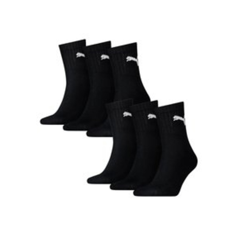 Puma 6 PACK – Sportsocken – 200 – black/schwarz