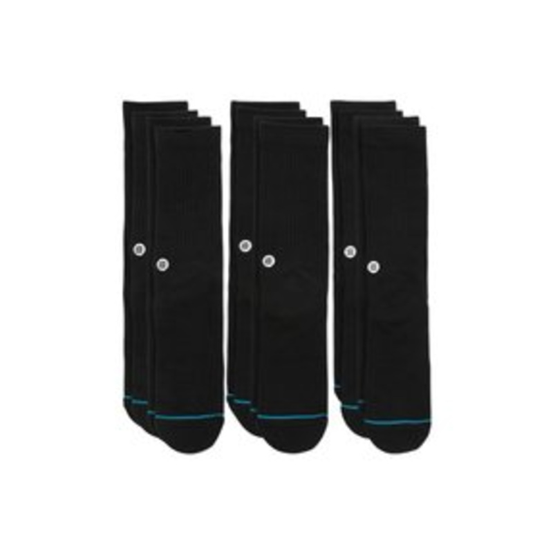 Stance 6 PACK – Socken – black/schwarz