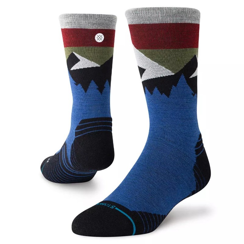 Stance Light Performance Wool Crew Socks – Cobalt Blue