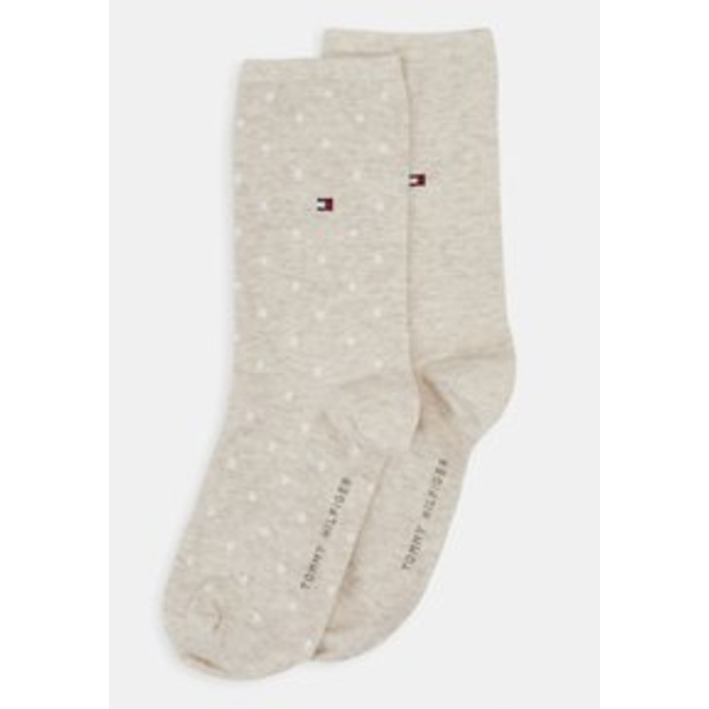 Tommy Hilfiger WOMEN 2 PACK – Socken – light beige melange/beige