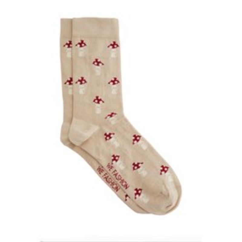 WE Fashion Socken – beige