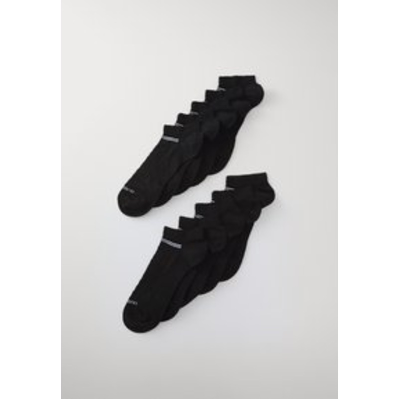 camano VENTILATION SNEAKER UNISEX 10 PACK – Socken – black/schwarz