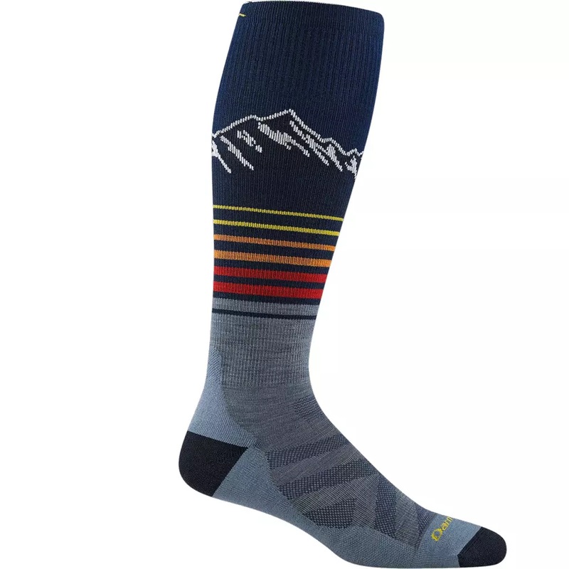 Darn Tough Men’s Steep Lines Over-the-Calf Lightweight Ski & Snowboard Socks