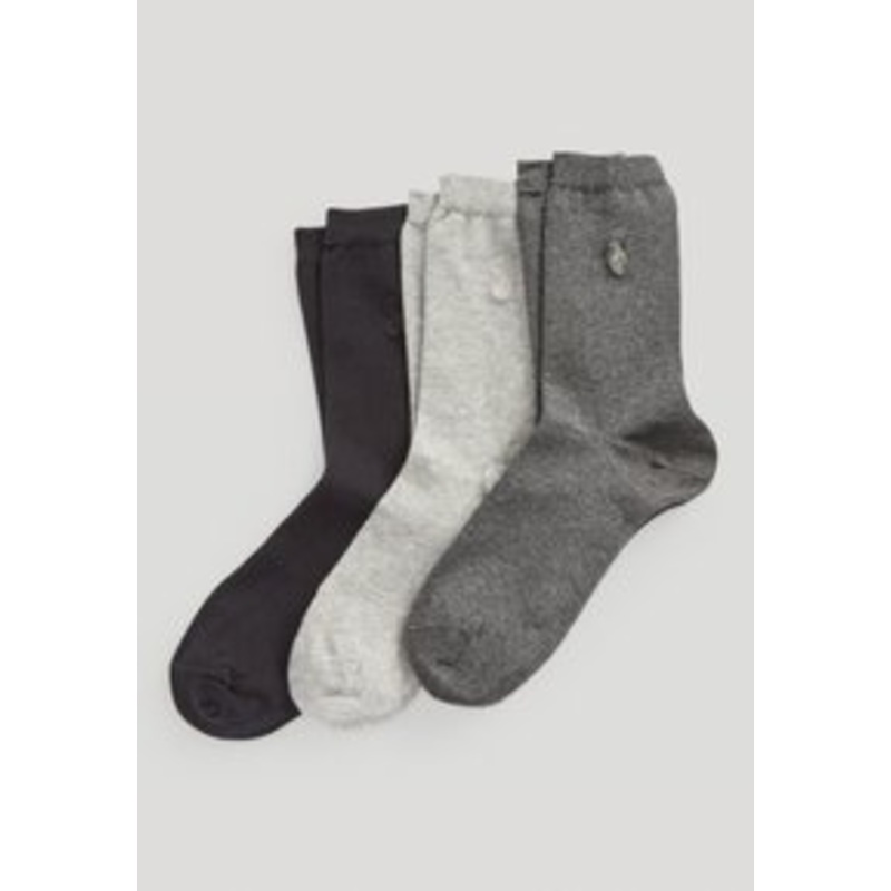 Polo Ralph Lauren CREW SOCK 3-PACK – Socken – charcoal/mehrfarbig