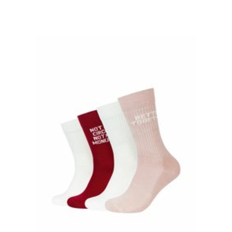 s.Oliver ORIGINALS 4ER PACK – Socken – adobe rose/rosa