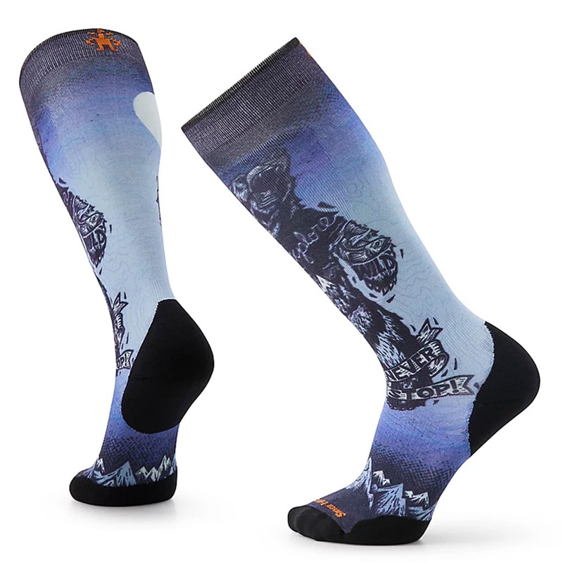 Smartwool Ski Always Explore Print Over The Calf Socks