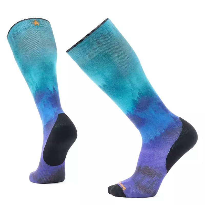 Smartwool Ski Compression Print Over The Calf Socks