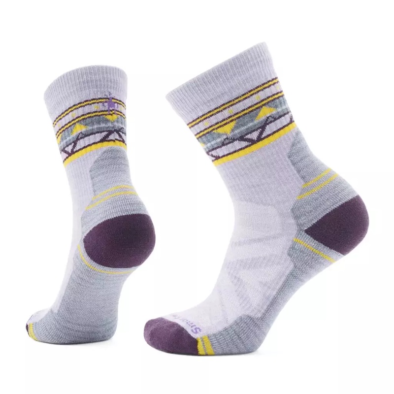 Smartwool Women’s Hike Light Cushion Zig Zag Valley Mid Crew Socks