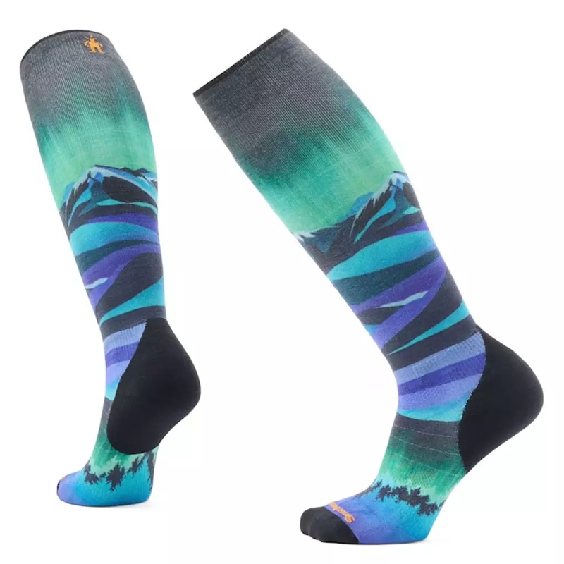 Smartwool Women’s Ski Compression Print Over The Calf Socks
