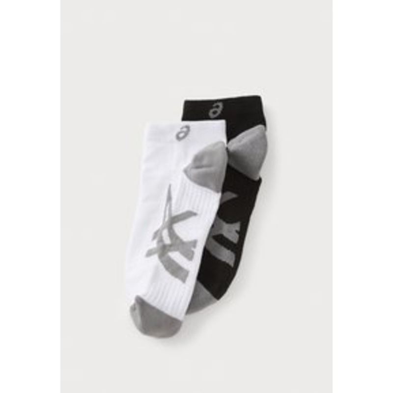 ASICS LIGHT RUN ANKLE SOCK UNISEX 2 PACK – Sportsocken – white/black/wei