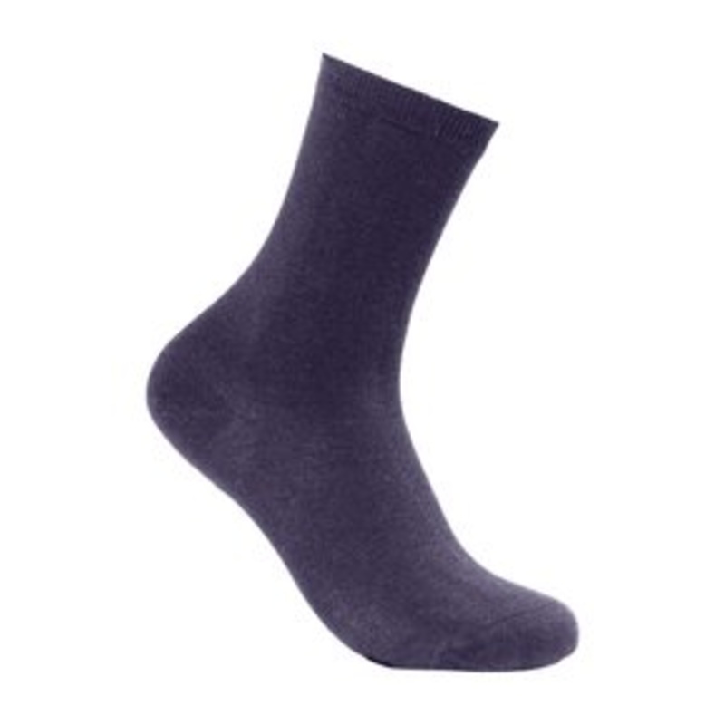 CASH-MERE ALLTAGS – Socken – dunkel anthrazit/dunkelgrau