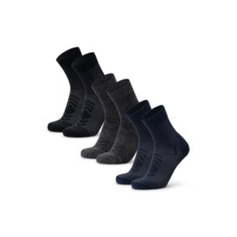 Danish Endurance 3-PACK  – Sportsocken – black/grey/blue/mehrfarbig