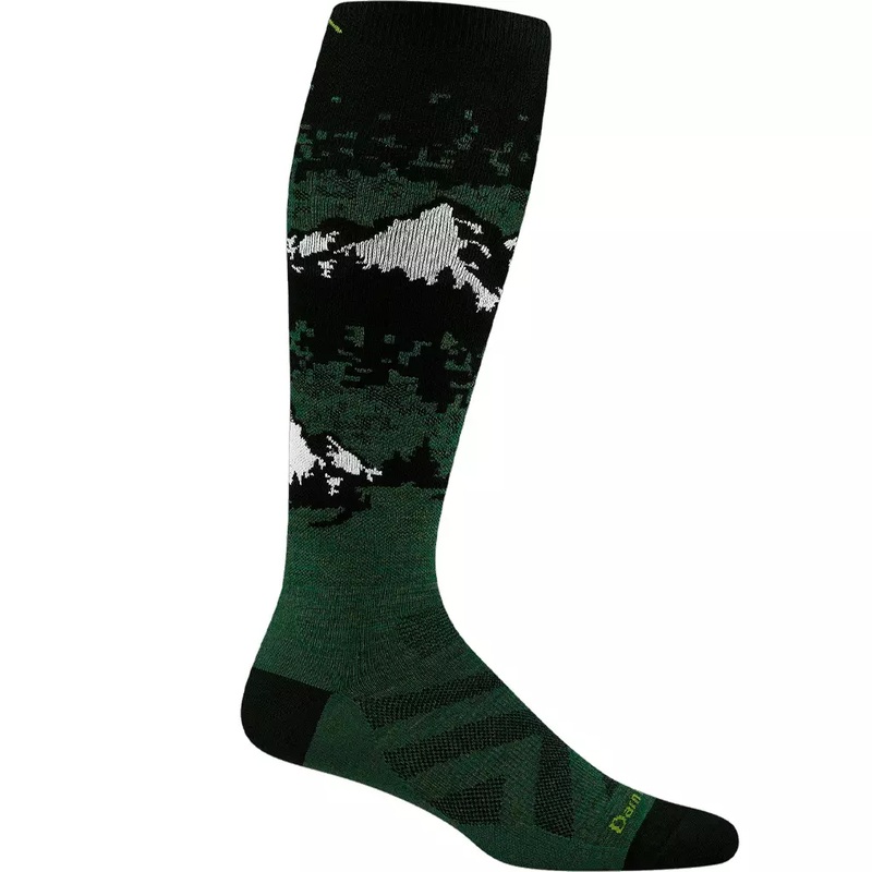 Darn Tough Men’s Cold Smoke Over-the-Calf Lightweight Ski & Snowboard Socks