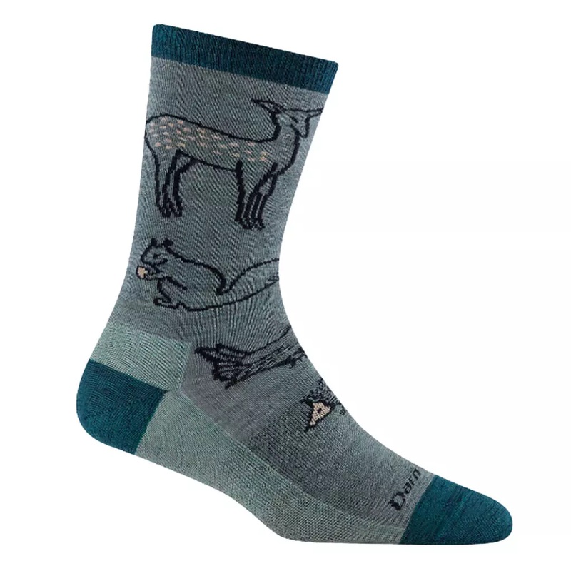Darn Tough Women’s Woodland Creatures Crew Lightweight Lifestyle Sock