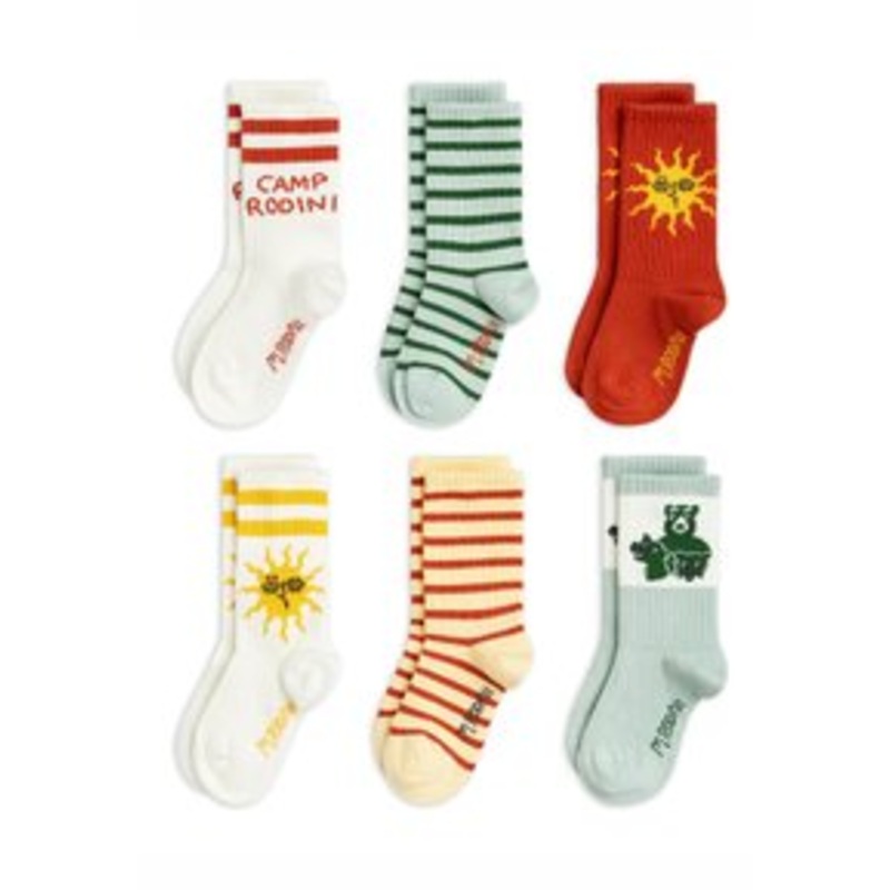 Mini Rodini CAMP SOCKS 6 PACK UNISEX – Socken – multi/mehrfarbig