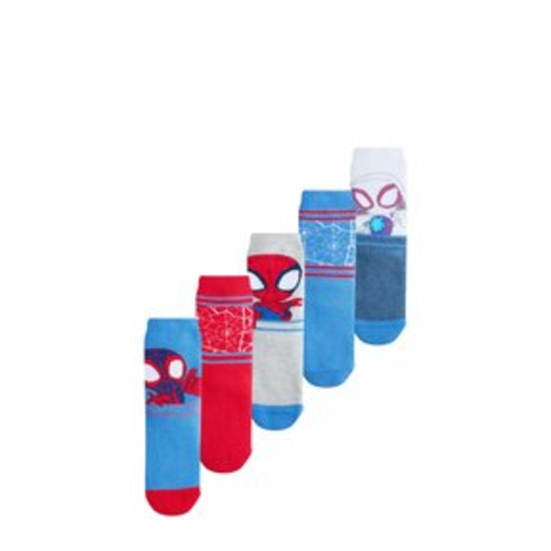Next 5 PACK – Socken – spidey and his amazing friends/blau-meliert
