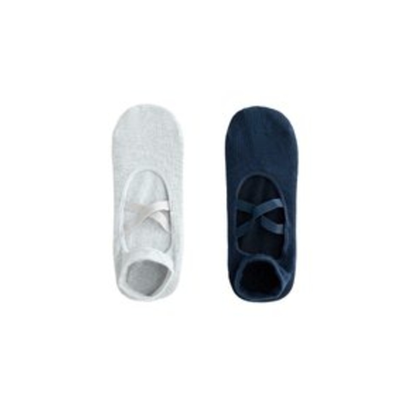 OYSHO 2 PAIRS OF YOGA AND PILATES WITH CROSSOVER STRAPS – Socken – blue/blau