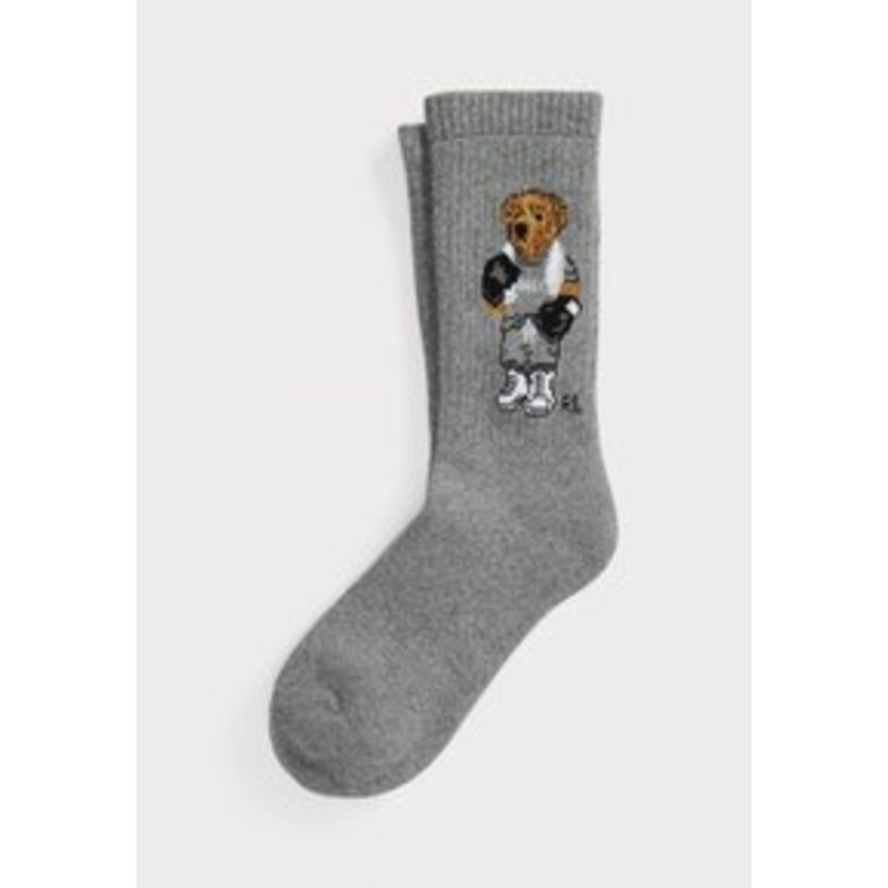 Polo Ralph Lauren POLO BEAR COTTON-BLEND CREW SOCKS – Socken – grey/grau