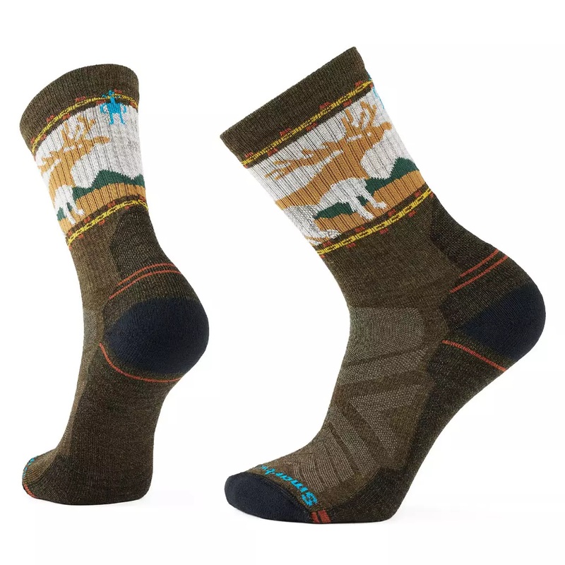 Smartwool Hike Mountain Moose Crew Socks