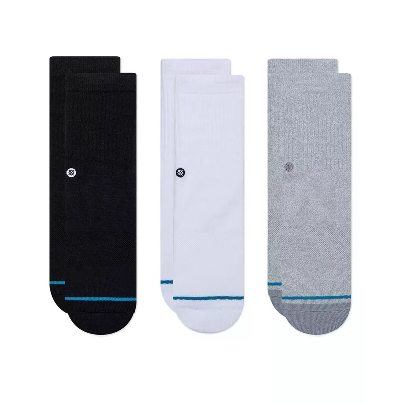 Stance Kids’ Icon Crew Socks 3 Pack