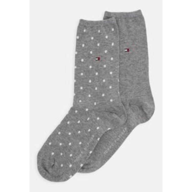 Tommy Hilfiger WOMEN 2 PACK – Socken – middle grey melange/grau