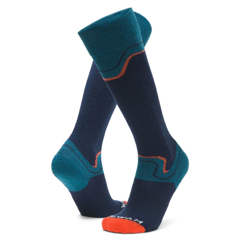 Wigwam Snow Junkie Lightweight Compression Over-The-Calf Sock