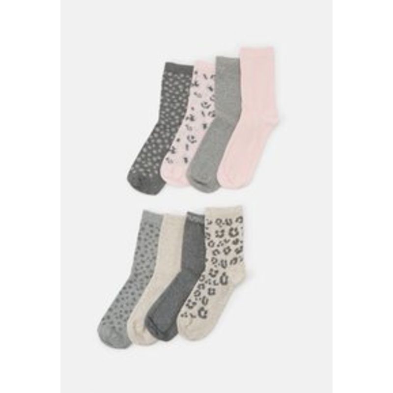 Anna Field 8 PACK – Socken – light grey/light pink/hellgrau