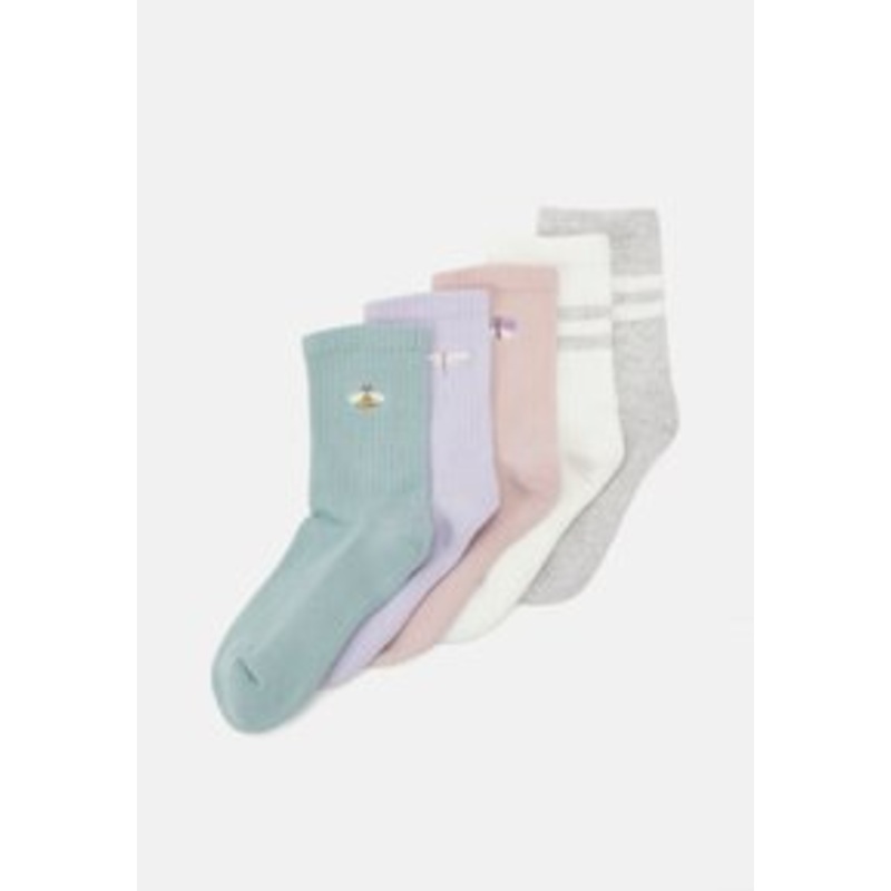 Even&Odd 5 PACK – Socken – pink/grey/lila/pink