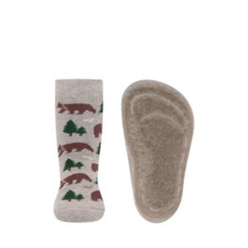 Ewers STOPPER BREN – Socken – dunkel beige meliert/beige-meliert