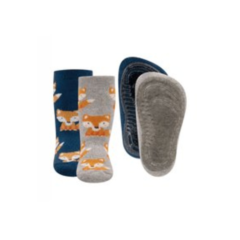 Ewers STOPPER FUCHS 2ER PACK – Socken – bunt/blau