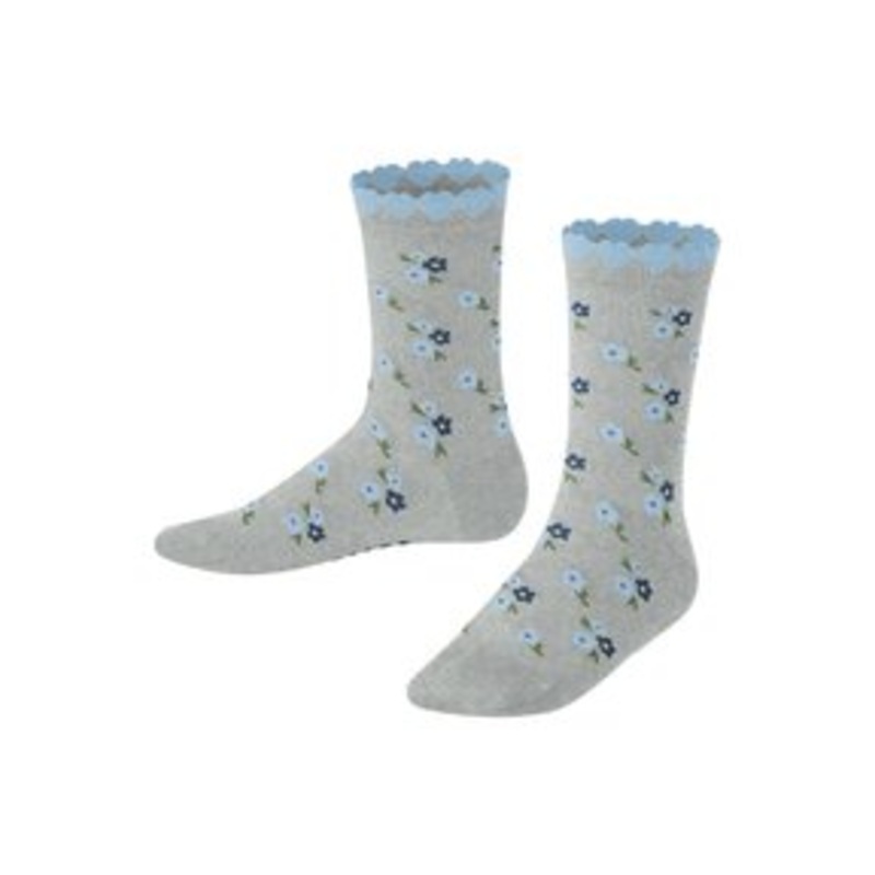 FALKE Ditsy Flowers – Socken – lt heather/hellblau