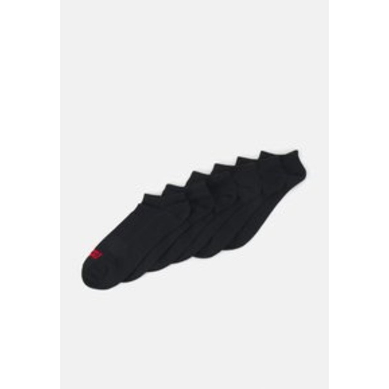 Levi’s LOW CUT 6 PACK UNISEX – Socken – black/schwarz