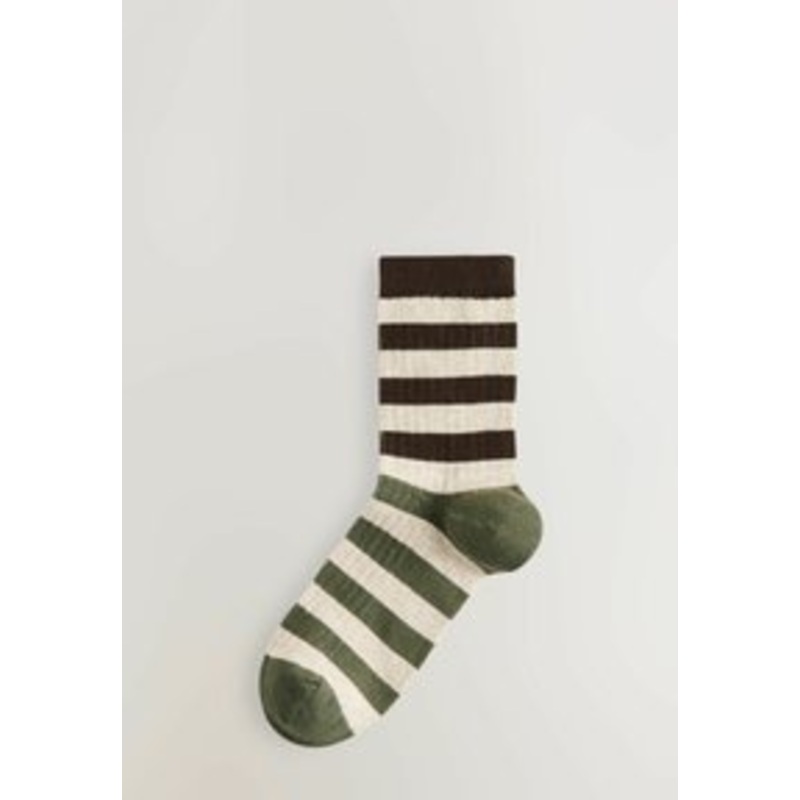Next ANKLE 3 PACK – Socken – rust neutral stripe/braun
