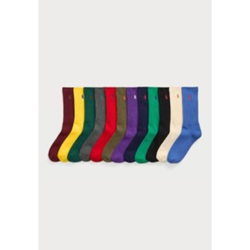 Polo Ralph Lauren SIGNATURE PONY CREW 12 SOCK GIFT SET – Socken – multi-coloured/mehrfarbig