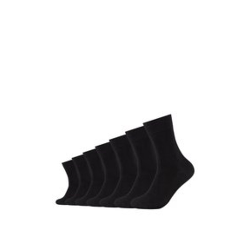 s.Oliver 7 PACK – Socken – black/schwarz
