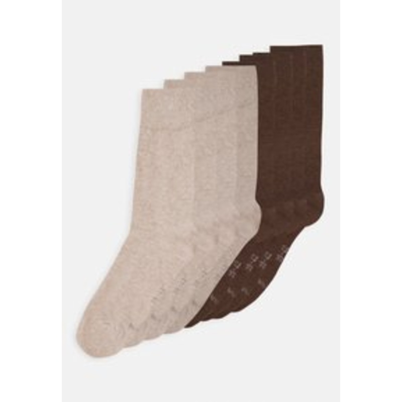 s.Oliver ONLINE BASIC UNISEX 8 PACK – Socken – nature melange/beige