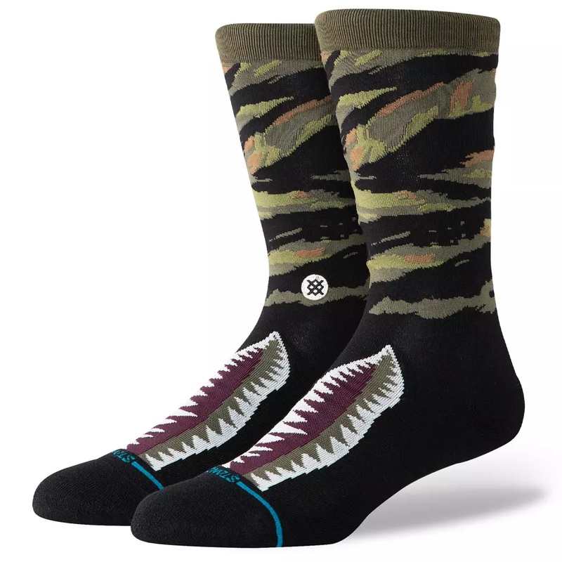 Stance Cotton Crew Socks – Warbird Burgundy